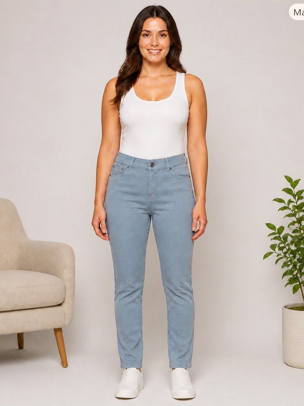prAnA Carlotta Cropped Skinny Jeans 12/31 Green Blue Like New EUC